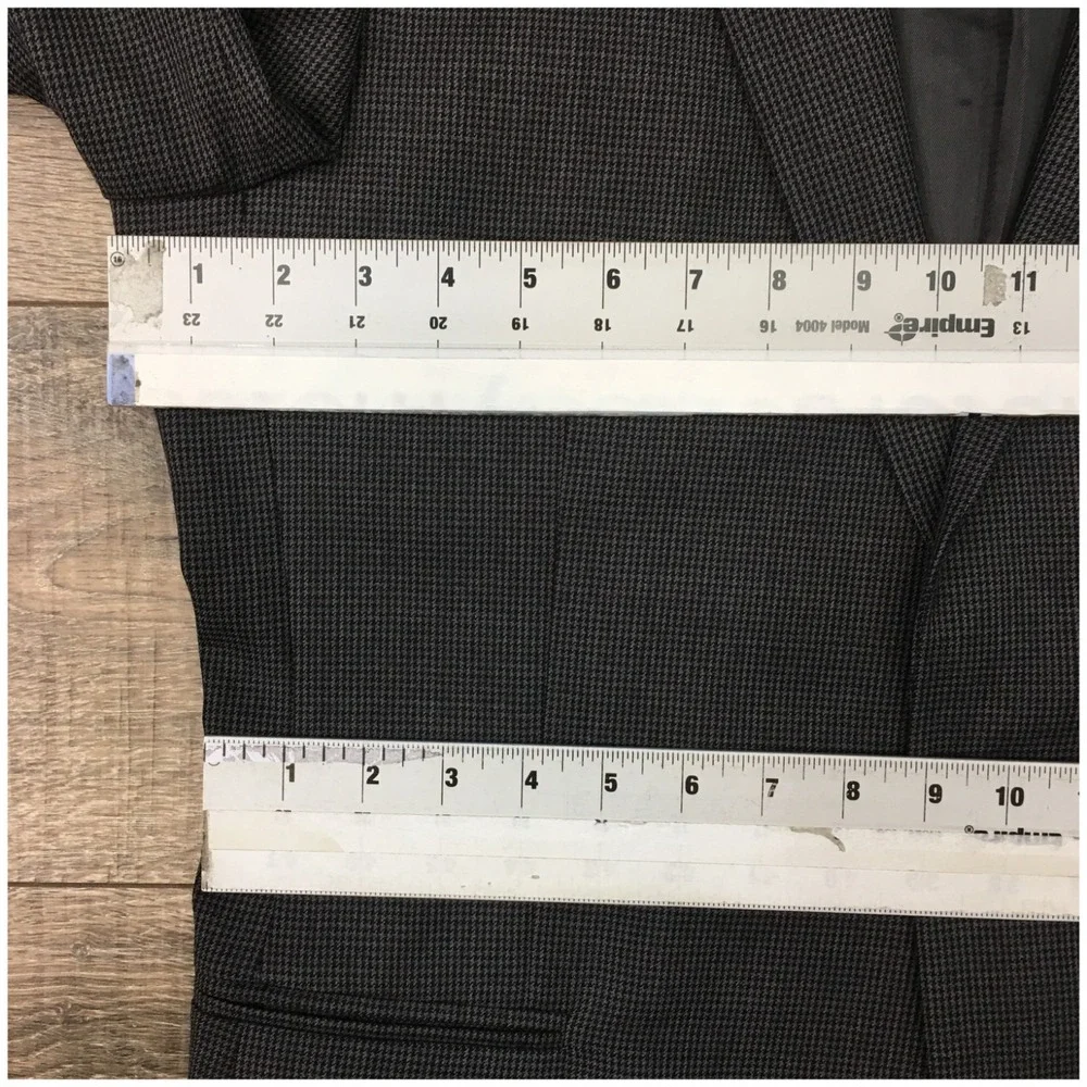 REISS Mens Wool Blazer Sport Coat Casual Jacket Size 40R One Button‎ Suit